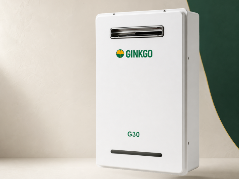 Ginkgo G30 continuous flow gas water heater